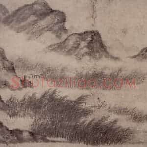 袁登道《山水册页》国画山水写意作品图片赏析