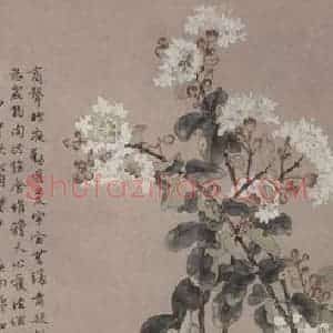 邓白《捕蝉图轴》国画花鸟工笔作品图片赏析