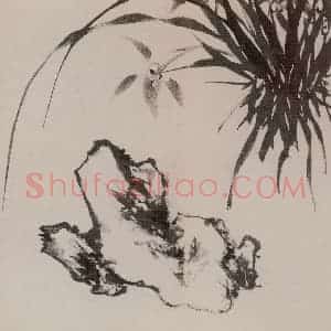 张敬修《兰花图册页》国画花鸟写意作品图片赏析