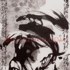 2004年 赵贵德《还京乐(附局部)》国画综合作品图片赏析