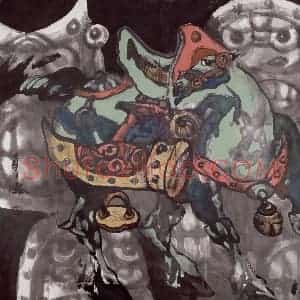 2007年 赵贵德《汉风唐韵》国画综合作品图片赏析
