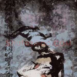 2004年 赵贵德《还京乐(附局部)》国画综合作品图片赏析