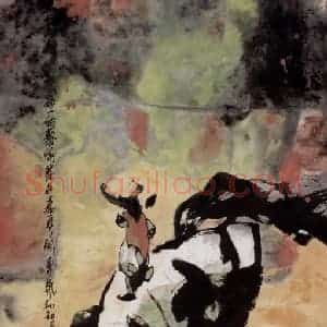 2004年 赵贵德《还京乐(附局部)》国画综合作品图片赏析