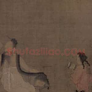 宋代《北齐校书图》国画综合作品图片赏析