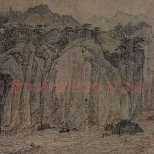 宋代《赤壁图》国画综合作品图片赏析