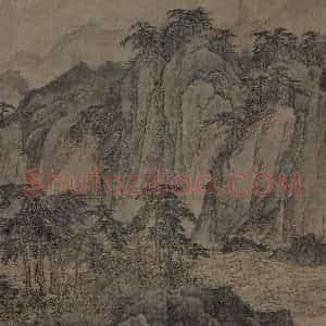 宋代《赤壁图》国画综合作品图片赏析