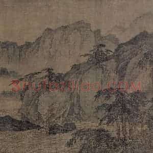宋代《赤壁图》国画综合作品图片赏析