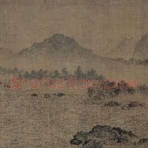 宋代《赤壁图》国画综合作品图片赏析