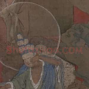 宋代 周季常《五百罗汉图：应身观音》国画综合作品图片赏析