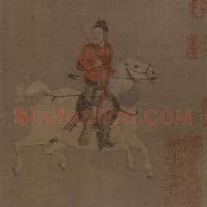 宋代《番骑图》国画综合作品图片赏析