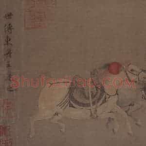 宋代《番骑图》国画综合作品图片赏析