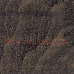宋代 范宽《雪山楼阁图》国画山水作品图片赏析