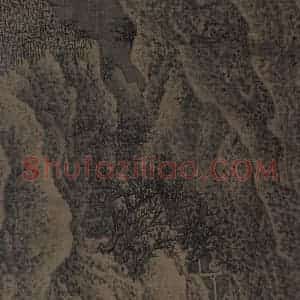 宋代 范宽《雪山楼阁图》国画山水作品图片赏析