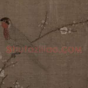 宋代 赵佶《五色鹦鹉图》国画花鸟作品图片赏析