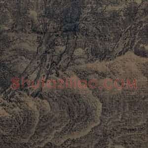 宋代 范宽《雪山楼阁图》国画山水作品图片赏析