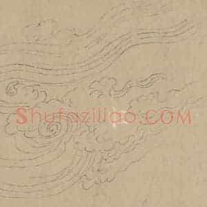 宋代《道子墨宝：诸神朝谒图》国画人物工笔作品图片赏析