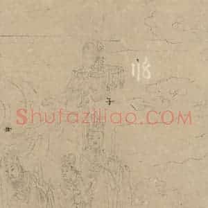 宋代《道子墨宝：诸神朝谒图》国画人物工笔作品图片赏析