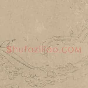 宋代《道子墨宝：诸神朝谒图》国画人物工笔作品图片赏析