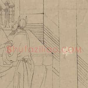 宋代《道子墨宝：地狱变相图》国画人物工笔作品图片赏析