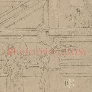 宋代《道子墨宝：地狱变相图》国画人物工笔作品图片赏析
