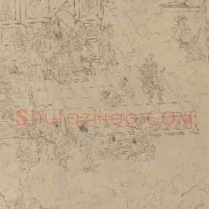 宋代《道子墨宝：地狱变相图》国画人物工笔作品图片赏析