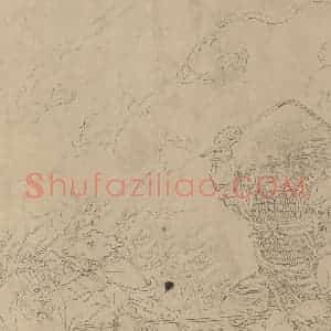 宋代《道子墨宝：搜山图》国画人物工笔作品图片赏析