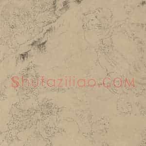 宋代《道子墨宝：搜山图》国画人物工笔作品图片赏析