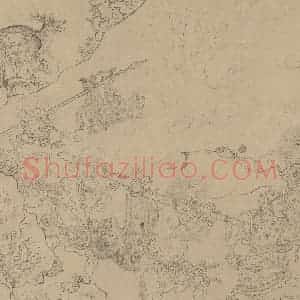 宋代《道子墨宝：搜山图》国画人物工笔作品图片赏析