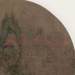 宋代《宫苑图》国画山水工笔作品图片赏析