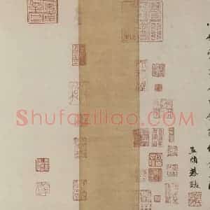宋代 赵佶《竹禽图》国画花鸟工笔作品图片赏析