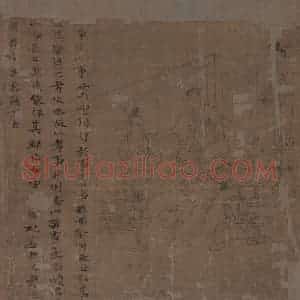 宋代 李公麟《孝经图》国画人物工笔作品图片赏析