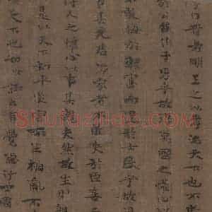 宋代 李公麟《孝经图》国画人物工笔作品图片赏析