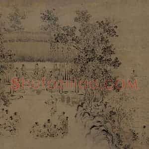 宋代 马和之《诗经豳风图》国画综合作品图片赏析