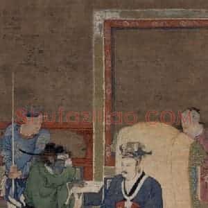 宋代 金处士《十王图》国画综合作品图片赏析