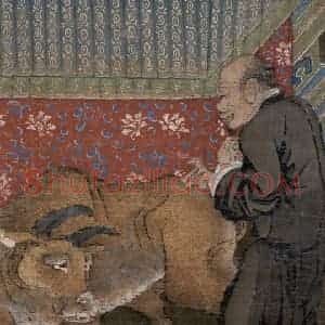 宋代 金处士《十王图》国画综合作品图片赏析