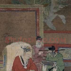 宋代 金处士《十王图》国画综合作品图片赏析