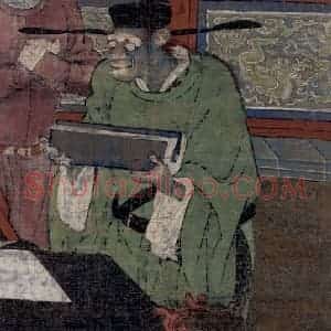 宋代 金处士《十王图》国画综合作品图片赏析