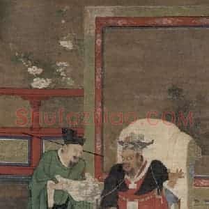 宋代 金处士《十王图》国画综合作品图片赏析