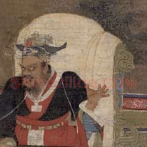 宋代 金处士《十王图》国画综合作品图片赏析