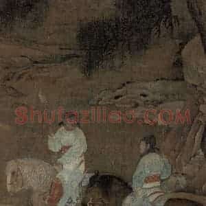 宋代《明皇幸蜀图》国画综合作品图片赏析