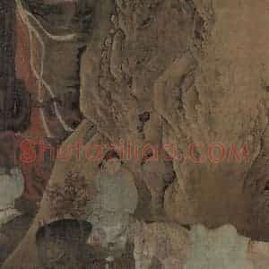 宋代《明皇幸蜀图》国画综合作品图片赏析