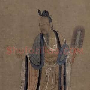 宋代 王利用《写神老君别号事实图》国画人物作品图片赏析