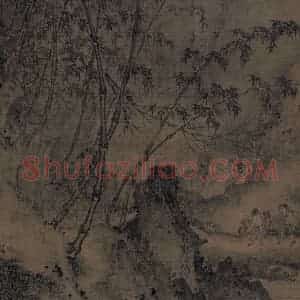 宋代 马远《西园雅集图》国画综合作品图片赏析