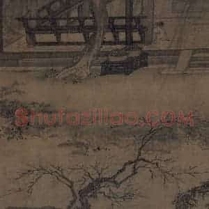 宋代 马远《西园雅集图》国画综合作品图片赏析