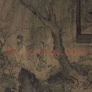 宋代 马远《西园雅集图》国画综合作品图片赏析
