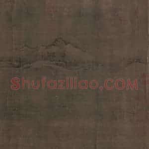 宋代《仿郭忠恕雪霁江行图》国画综合作品图片赏析
