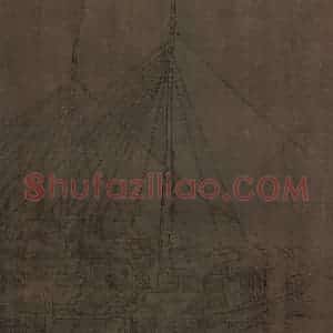 宋代《仿郭忠恕雪霁江行图》国画综合作品图片赏析