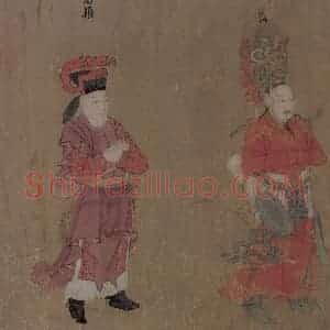 宋代《八公图》国画人物作品图片赏析