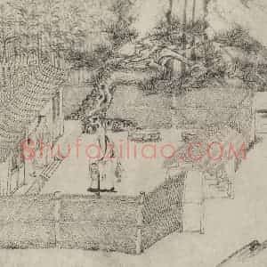 宋代 乔仲常《后赤壁赋图》国画综合作品图片赏析