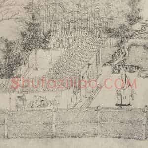 宋代 乔仲常《后赤壁赋图》国画综合作品图片赏析